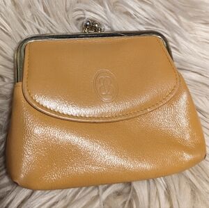 Genuine leather Vintage Buxton  change coin purse wallet BUXTON